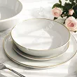 Serwis obiadowy na 12 osób (40 el.) Lubiana - Ankara Gold 1608C
