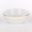 Salaterka 23 cm Altom Design - MariaPaula ZŁOTA LINIA L02