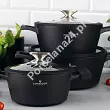 Komplet 3 garnków (6 el.) ZWIEGER - Black Stone 1Z.BS.K6