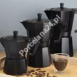 Kawiarka 3 x 50 ml Pezzetti - Italexpress Czarna 1.KA-PEZI-CZA03