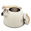 Czajnik ze stali nierdzewnej 2,5 L Meyerhoff - Kremowy 1TR.CZA.40783