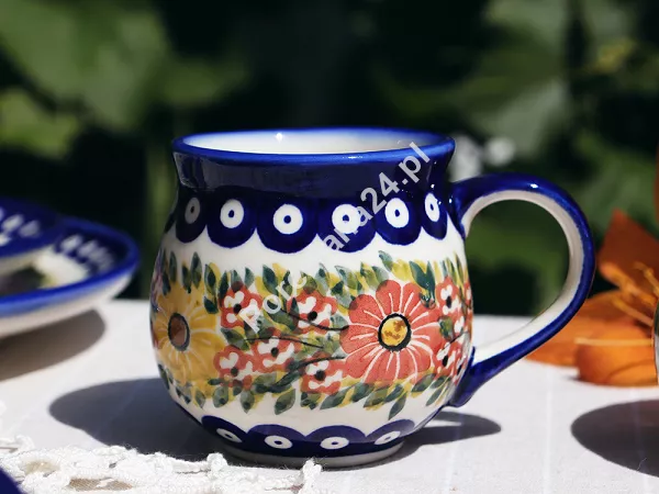 Kubek baryłka 0,3 L Bolesławiec - Rajska Łąka Kubek baryłka 0,3 L Bolesławiec - Rajska Łąka