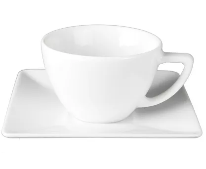 Filiżanka ze spodkiem 0,2 L / 14 cm Lubiana - Classic (nr 2526, 2582)