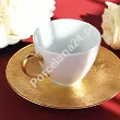 Filiżanka ze spodkiem 0,26 L / 17 cm Porcel - Or GIFT BOX 10.OR.FS26