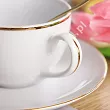 Garnitur do herbaty na 6 osób (21 el.) Chodzież - Yvonne 3603 ZŁOTA LINIA