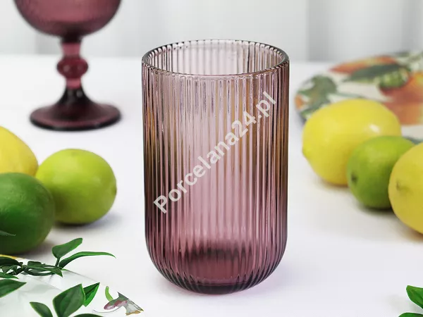 Szklanka wysoka 0,43 L Altom Design - Selena Różowa 07.SEL.7666 Szklanka wysoka 0,43 L Altom Design - Selena Różowa 07.SEL.7666
