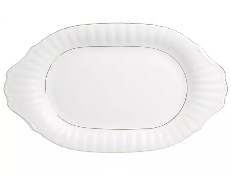 Półmisek 39 cm Chodzież - Iwona ZŁOTA LINIA  B014