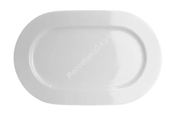 Półmisek owalny 32 cm Lubiana - Roma biała (nr 2160) Półmisek owalny 32 cm Lubiana - Roma biała (nr 2160)