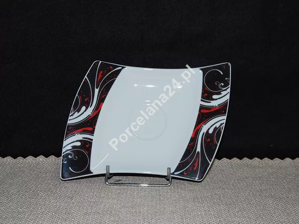 Kpl. 6 spodków 21cm Lubiana - Wing dek.4168 Wyprzedaż Kpl. 6 spodków 21cm Lubiana - Wing dek.4168 Wyprzedaż