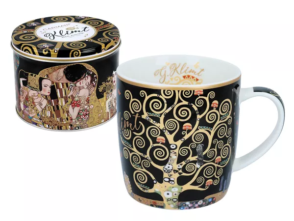 Kubek 0,45 L w puszce Carmani - Gustav Klimt - Drzewo życia 33.532-3113 Kubek 0,45 L w puszce Carmani - Gustav Klimt - Drzewo życia 33.532-3113