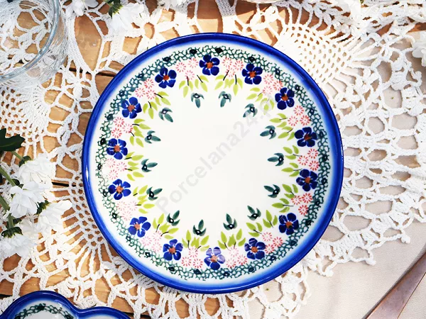 Talerz deserowy 17 cm Bolesławiec - Mariańska Koronka Talerz deserowy 17 cm Bolesławiec - Mariańska Koronka