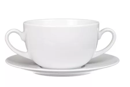 Bulionówka ze spodkiem 0,5 L / 18,5 cm Lubiana - Nadia (nr 0336, 0317)
