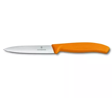 Nóż do warzyw i owoców 10 cm Victorinox - Swiss Classic Pomarańczowy V.SC.P.6.7709.C1