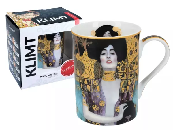 Kubek 0,4 L Carmani - Gustav Klimt , Judyta 33.532-2310 Kubek 0,4 L Carmani - Gustav Klimt , Judyta 33.532-2310
