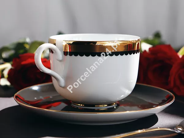 Filiżanka ze spodkiem 0,28 L / 15 cm Porcel - Saturn GIFT BOX 10.SA.FS28 Filiżanka ze spodkiem 0,28 L / 15 cm Porcel - Saturn GIFT BOX 10.SA.FS28