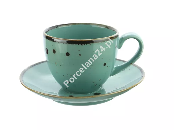 Filiżanka ze spodkiem 0,3 L / 16 cm Bogucice - Alumina Cottage Tiffany 1093 Filiżanka ze spodkiem 0,3 L / 16 cm Bogucice - Alumina Cottage Tiffany 1093