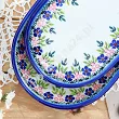 Półmisek owalny 24 cm Bolesławiec - Mariańska Koronka
