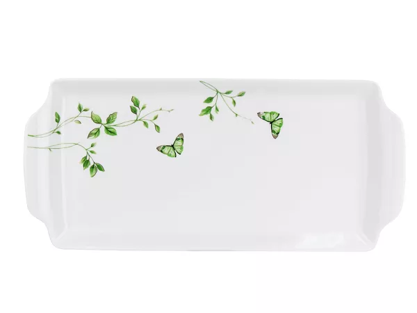 Taca do ciasta 36 cm Ćmielów - Margaret G665 Magiczny Ogród Taca do ciasta 36 cm Ćmielów - Margaret G665 Magiczny Ogród