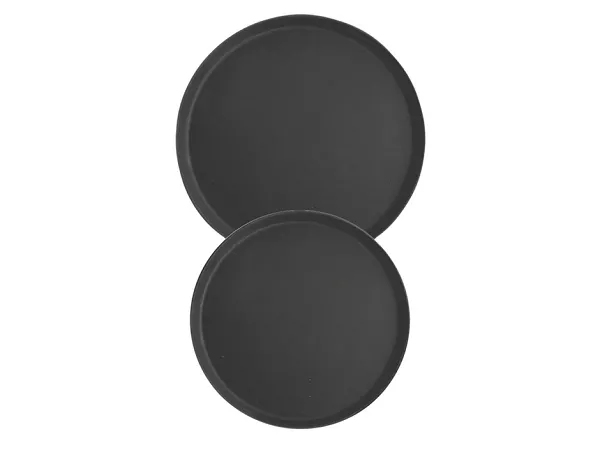 Taca okrągła antypoślizgowa 35,5 cm Stalgast - Czarna 1S.412350 Taca okrągła antypoślizgowa 35,5 cm Stalgast - Czarna 1S.412350