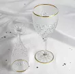Kpl. kieliszków do wina czerwonego 270 ml (6szt) Bohemia Jihlava - Nicolette Gold 4SB.NIG.028771