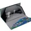 Etui na okulary składane Carmani - Claude Monet, Nenufary 33.021-8370