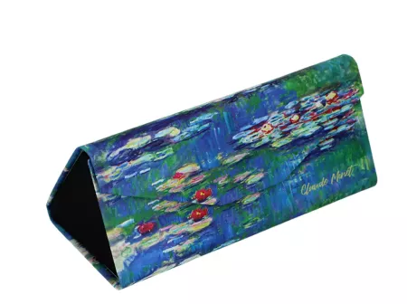 Etui na okulary składane Carmani - Claude Monet, Nenufary 33.021-8370