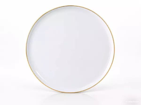 Półmisek okrągły / talerz płytki 28 cm Lubiana - Ankara Gold 1608C Półmisek okrągły / talerz płytki 28 cm Lubiana - Ankara Gold 1608C