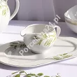 Serwis obiadowo - kawowy na 12 osób (69 el.) Waza - Classic WA-166 Oliwka