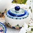 Garnitur do kawy na 6 osób (21el.) Bolesławiec - Mariańska Koronka
