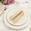 Serwis obiadowo - herbaciany na 12 osób (105 el.) Bogucice - Lolita Cream Gold 1258