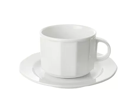 Filiżanka ze spodkiem 0,25 L/15 cm Lubiana - Merkury (nr 0703, 0713)