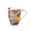 Komplet 2 kubków 0,35 L Pip Studio - Blooming Tales Fantasy Khaki 51.BTFK.002.590