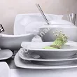 Serwis obiadowy na 12 osób (43el) Lubiana - Celebration biała