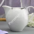 Garnitur do herbaty na 12 osób (41el) Chodzież - Yvonne G238 PLATYNOWA WSTĘGA