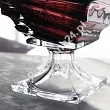 Bombonierka na nodze 24,5 cm Bohemia - Casablanca Burgundy 114792