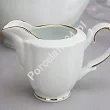 Garnitur do herbaty na 6 osób (21 el.) Bogucice - Perla Gold 1151