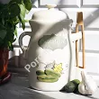 Beczka z kamionki ze szczypcami 3,5 L Bella Fiore - Kremowa 1TR.BECZ.45578