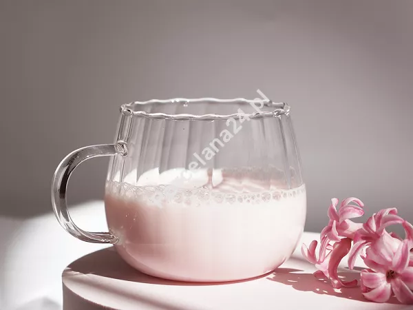 Kubek szklany 400 ml Ecarla - Lunara 20.SZK52 Kubek szklany 400 ml Ecarla - Lunara 20.SZK52