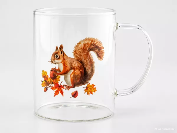 Kubek szklany 0,4 L Altom Design - Jesienne opowieści 07.K.3598 Kubek szklany 0,4 L Altom Design - Jesienne opowieści 07.K.3598