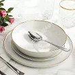 Serwis obiadowy na 12 osób (40 el.) Lubiana - Ankara Gold 1608D Natrysk
