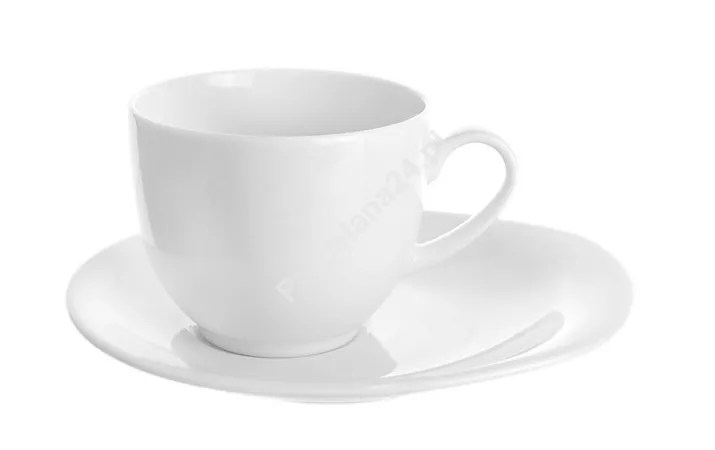 Filiżanka ze spodkiem 0,2 L / 16,5 cm Lubiana - Avocado białe Filiżanka ze spodkiem 0,2 L / 16,5 cm Lubiana - Avocado białe