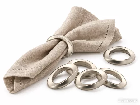 Kpl. obrączek do serwetek (6 szt.) Regent - Ovation RO.E3034