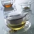 Filiżanka ze spodkiem z zaparzaczem stalowym 0,4 L Trendglas - TEA TIME 4E.220204