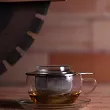 Filiżanka ze spodkiem z zaparzaczem stalowym 0,4 L Trendglas - TEA TIME 4E.220204