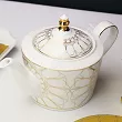 Garnitur do kawy na 6 osób (22 el.) Ćmielów - Jenny Solaris Mix