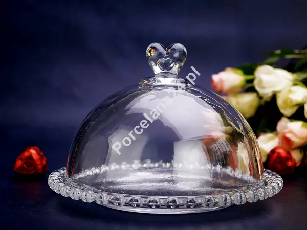 Patera 19,5 cm z kloszem Altom Design - Love 07.LOV.6952 Patera 19,5 cm z kloszem Altom Design - Love 07.LOV.6952
