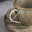 Filiżanka ze spodkiem 0,30 L / 16 cm Bogucice - Alumina Gravel Sandstorm 1267
