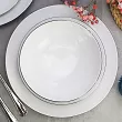 Komplet talerzy na 6 osób (18el) Waza - Modern Platynowa linia WA-08P