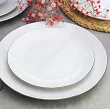 Komplet talerzy na 6 osób (18el) Waza - Modern Platynowa linia WA-08P
