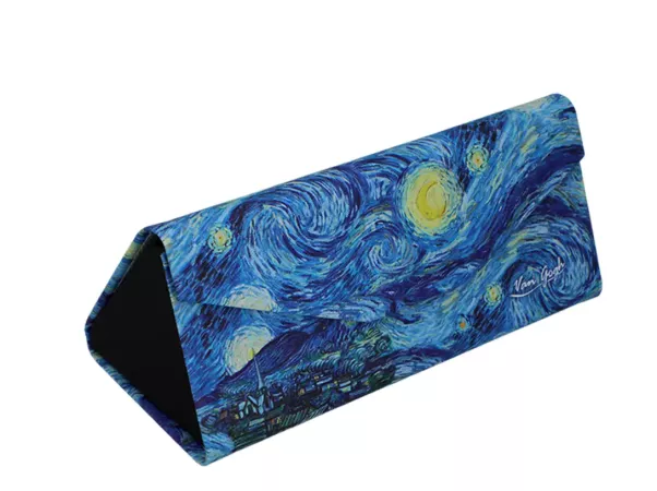 Etui na okulary składane Carmani - Vincent van Gogh - Gwiażdzista Noc 33.021-8350 Etui na okulary składane Carmani - Vincent van Gogh - Gwiażdzista Noc 33.021-8350